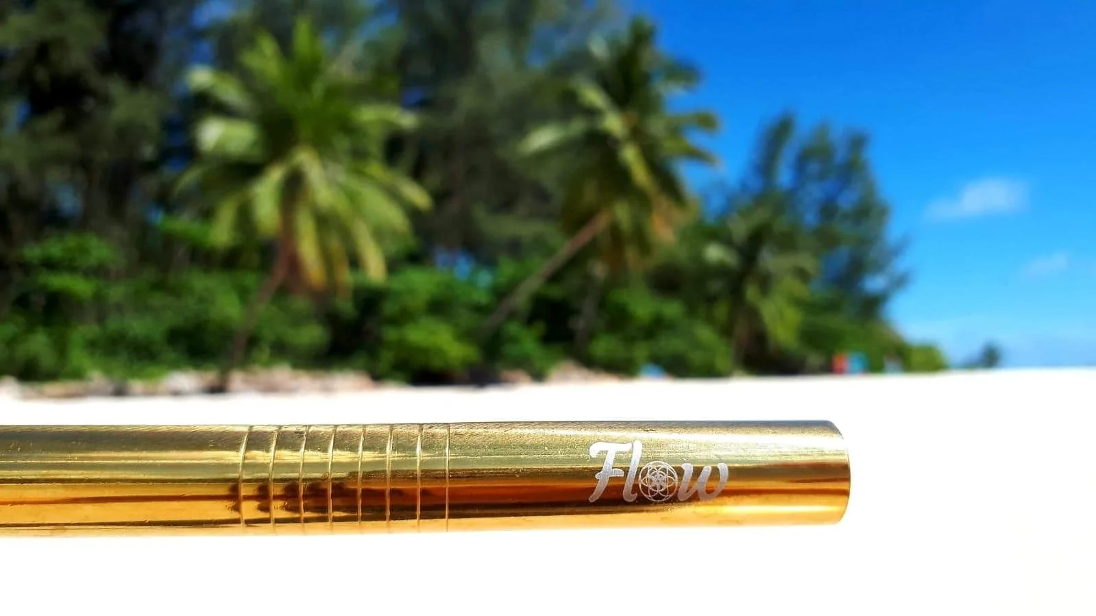 Reusable metal and bamboo straws