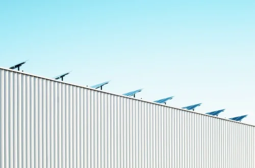 Solar panels with protective coating