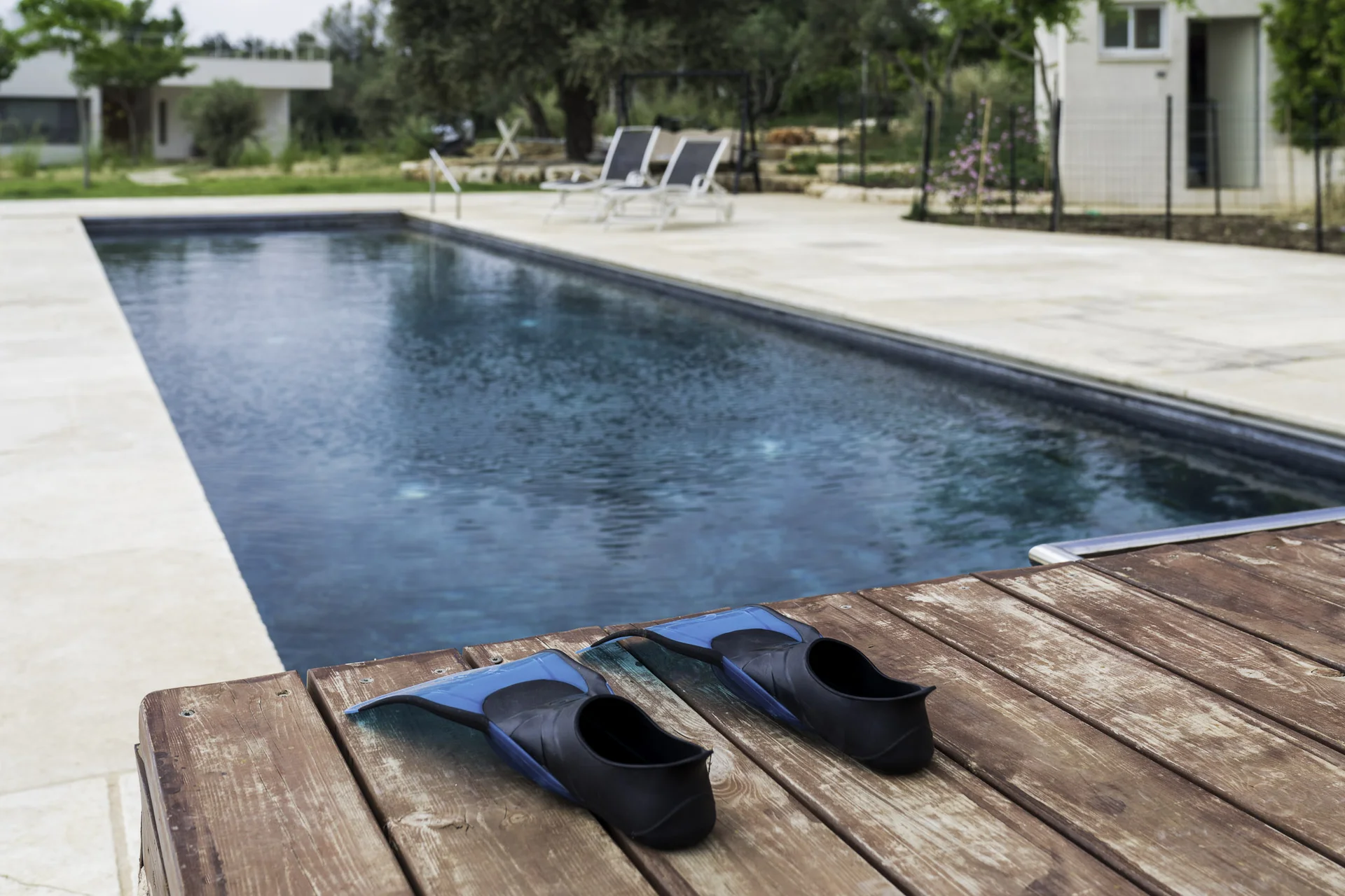 Natural ecological swimming pool