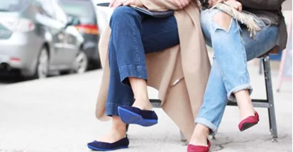 Eco shoes made from recycled materials